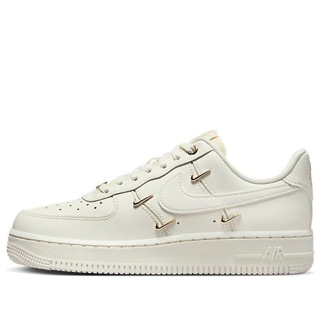 (WMNS) Nike Air Force 1 Low 'White Mini Gold Swooshes' FV3654-111 sold by KicksCrew