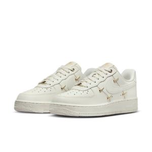 (WMNS) Nike Air Force 1 Low 'White Mini Gold Swooshes' FV3654-111 sold by KicksCrew