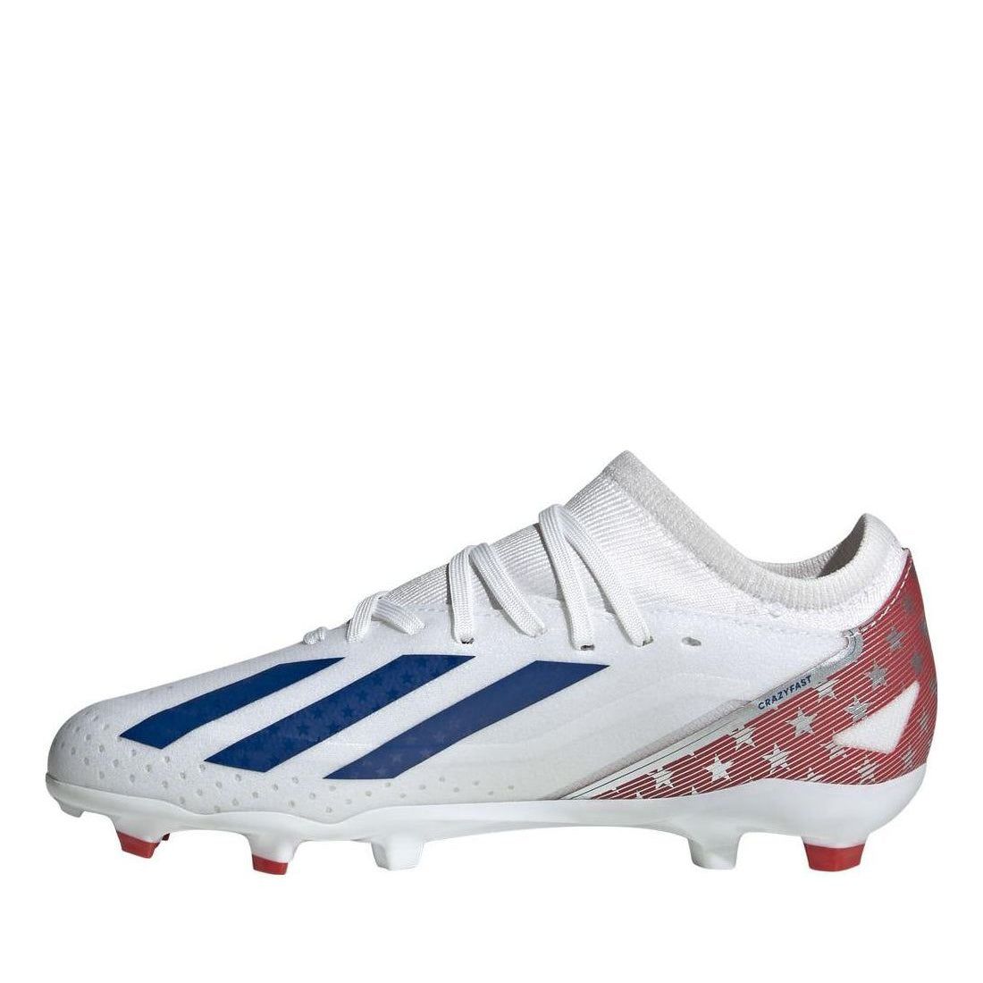 (GS) Adidas X Crazyfast.3 FG 'USA' IG0667 sold by KicksCrew