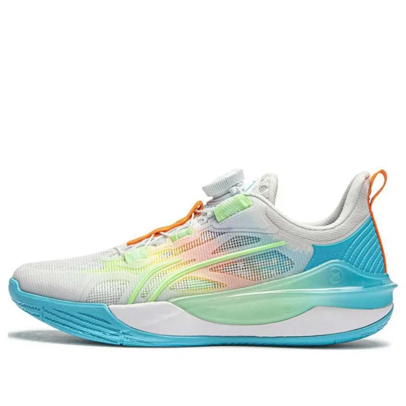 (GS) Li-Ning Pioneer Spirit Team 4.0 'White Blue Green' YKBU028-1 sold by KicksCrew