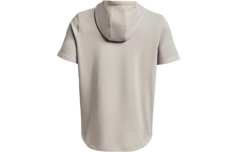 Under Armour Project Rock Terry Short Sleeve Hoodie 'Beige Blue' 1378018-289 sold by KicksCrew