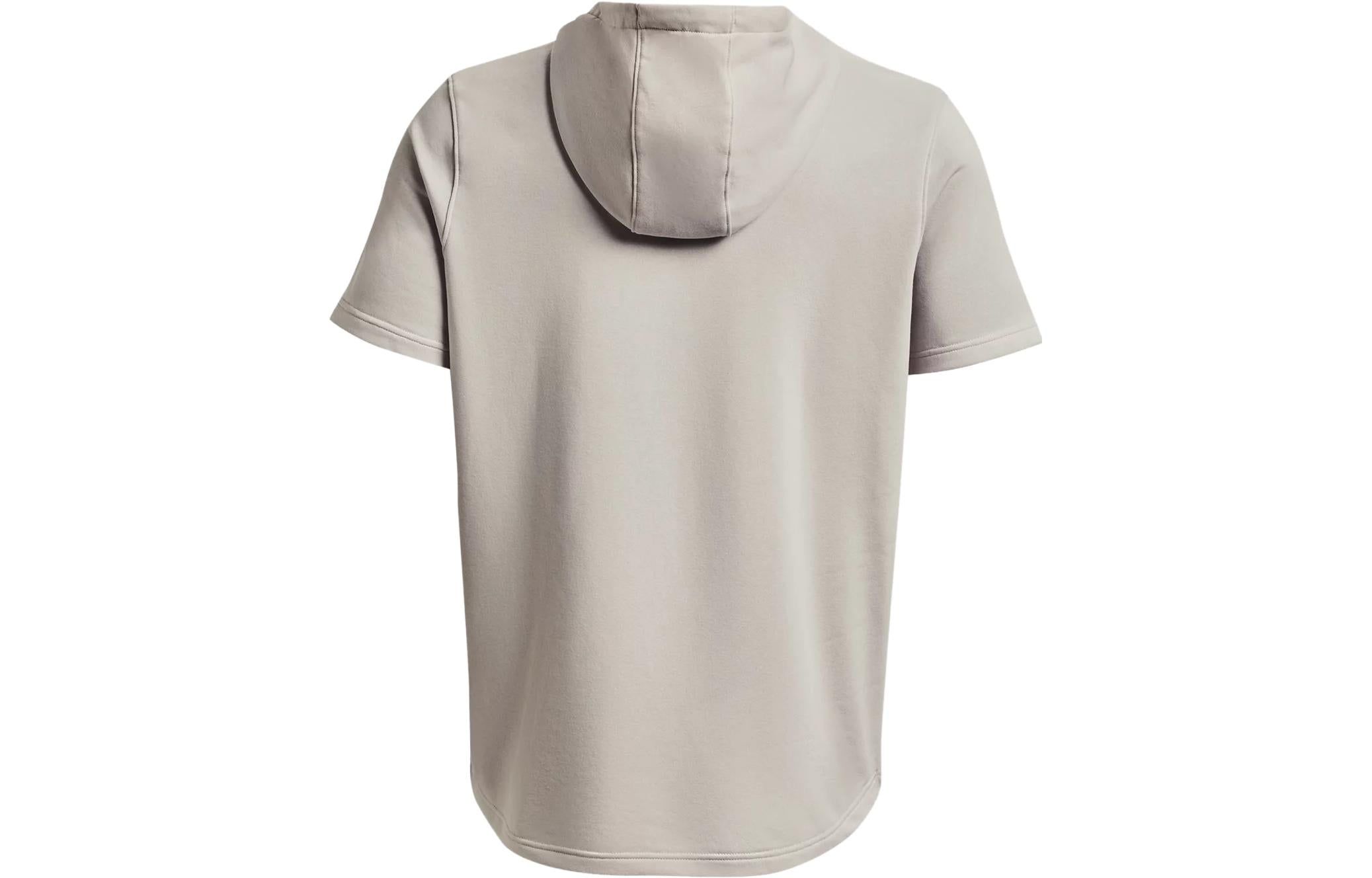 Under Armour Project Rock Terry Short Sleeve Hoodie 'Beige Blue' 1378018-289 sold by KicksCrew product image thumbnail 2