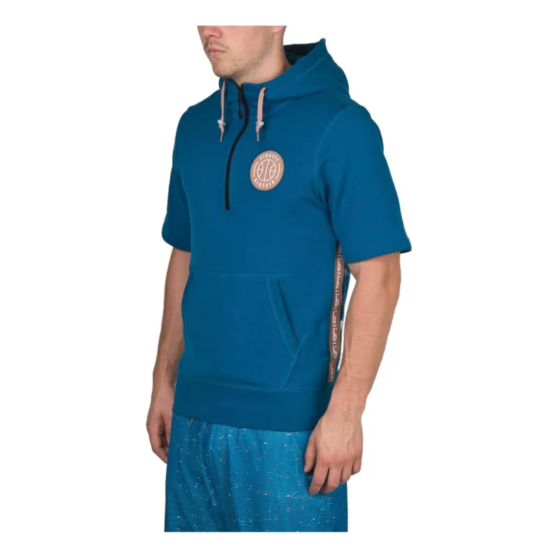 Nike Pigalle Short Sleeve Hoodie 'Dark Blue' 707970-323 sold by KicksCrew