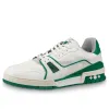 LOUIS VUITTON Trainer Sneakers 'White Green' 1A54HM sold by KicksCrew