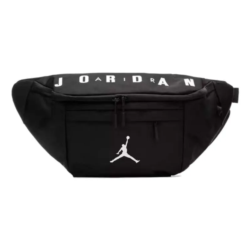 Air Jordan Jumpman Logo Waist Bag 'Black White' 9A0242-023 sold by KicksCrew