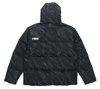 PUMA Down Jacket 'Black White' 846320-01 sold by KicksCrew