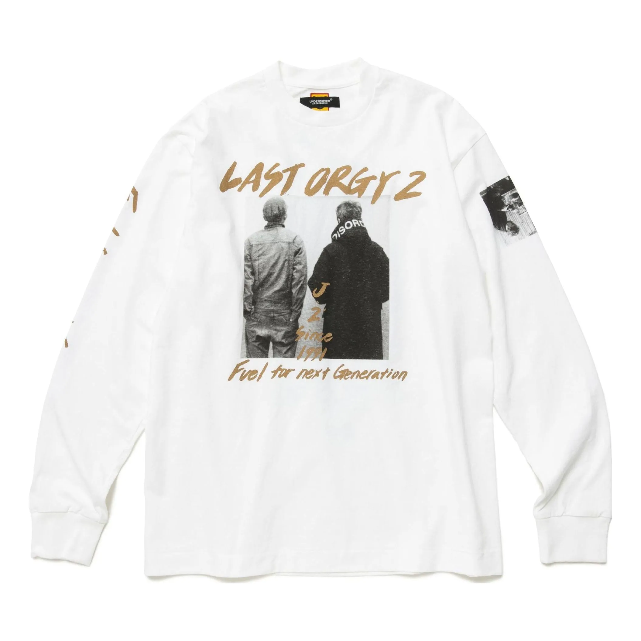 HUMAN MADE x Undercover Last Orgy 2 1991 Long Sleeve T-shirt 'White' XX24CS002 sold by KicksCrew