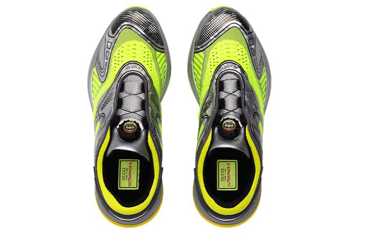 GUCCI Ultrapace R Sneakers 'Silver Green' 623109-H9T30-8495 sold by KicksCrew product image thumbnail 3