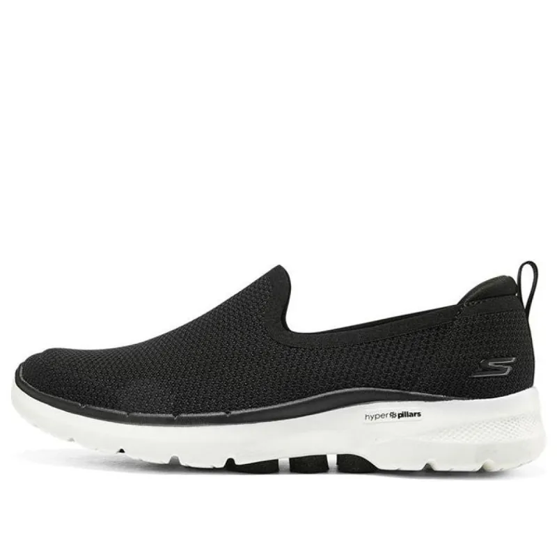 (WMNS) Skechers Go Walk 6 'Black' 124505-BKW sold by KicksCrew