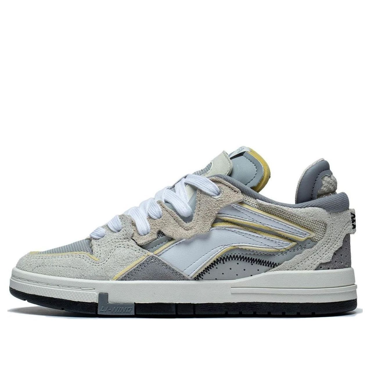 (WMNS) Li-Ning Weiwu Wave Pro Skate Shoes 'Grey Beige' AECT034-1 sold by KicksCrew
