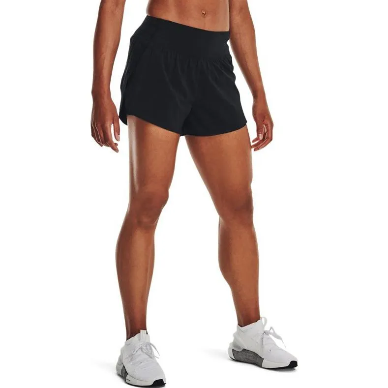 (WMNS) Under Armour Vanish 2-in-1 Shorts 'Black' 1376936-001 sold by KicksCrew product image thumbnail 4