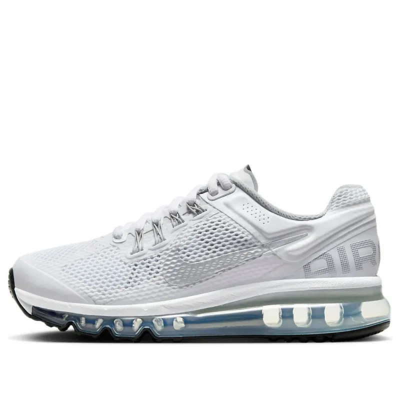 (GS) Nike Air Max 2013 'White Metallic Silver' 555426-100 sold by KicksCrew