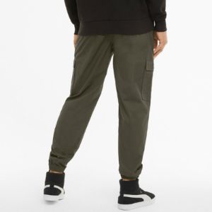 Puma Classic Cotton Twill Jogger Pants 'Olive Green' 531361-70 sold by KicksCrew