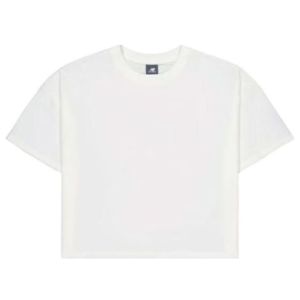 (WMNS) New Balance Cotton T-Shirt 'White' AWT31573-SST sold by KicksCrew