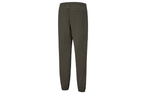 Puma Classic Cotton Twill Jogger Pants 'Olive Green' 531361-70 sold by KicksCrew