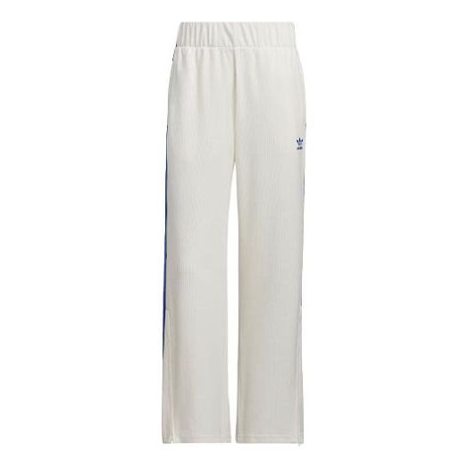 (WMNS) adidas Originals Track Pants 'White Blue' IY7121 sold by KicksCrew
