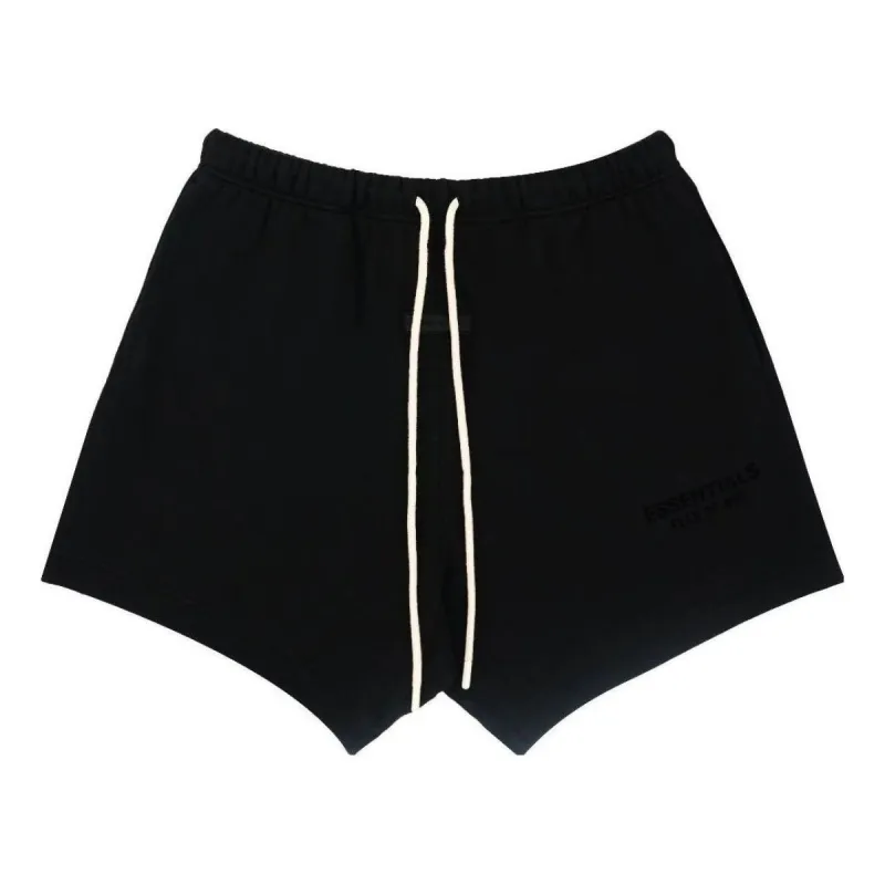 Fear of God Essentials FW23 Sweatshort 'Jet Black' 160BT232000F sold by KicksCrew