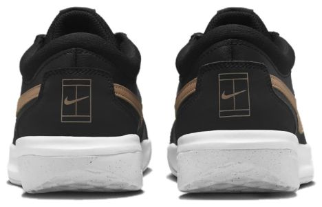 (WMNS) Nike Court Air Zoom Lite 3 'Black Metallic Gold' DV3279-001 sold by KicksCrew