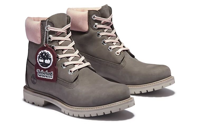 (WMNS) Timberland Premium 6 Inch Waterproof Boot 'Olive Nubuck' A2J5W901 sold by KicksCrew product image thumbnail 2
