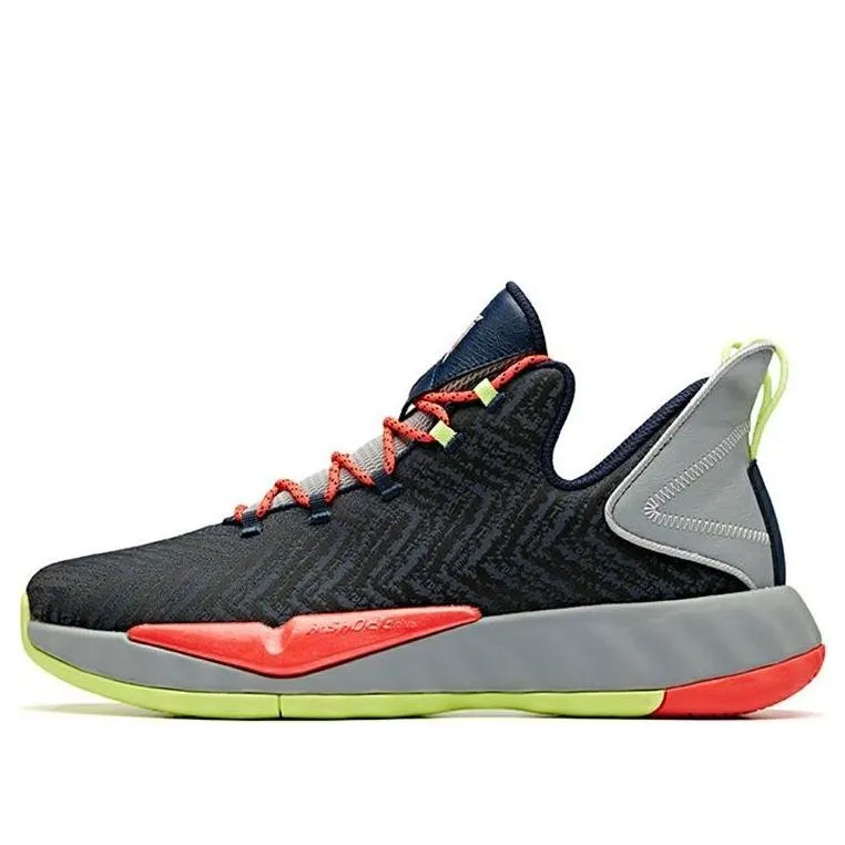 ANTA Quick Battle 3 Low 'Black Grey Orange' 11941607-7 sold by KicksCrew