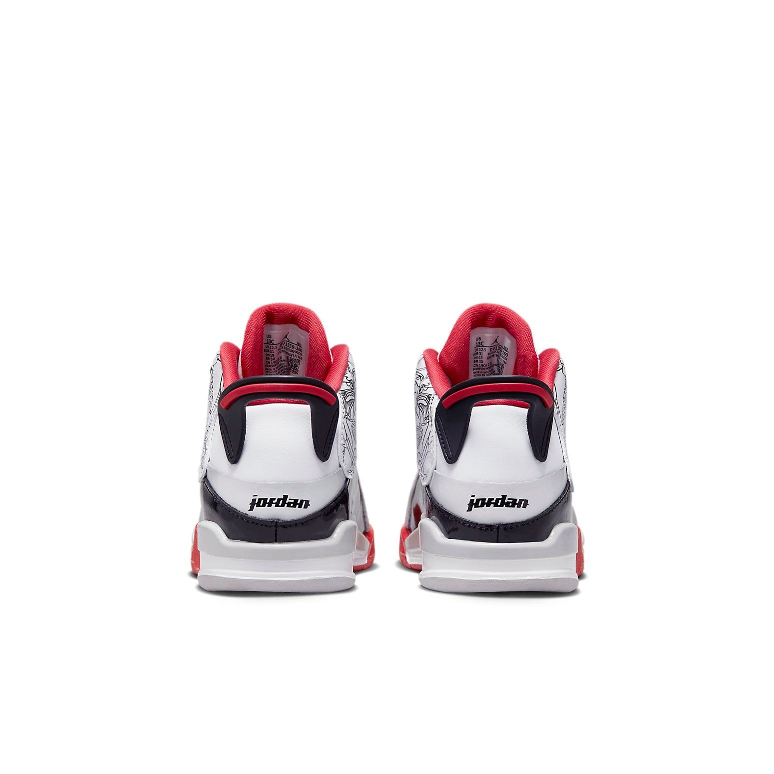 (PS) Air Jordan Dub Zero 'Varsity Red' 2022 DV1359-160 sold by KicksCrew product image thumbnail 5