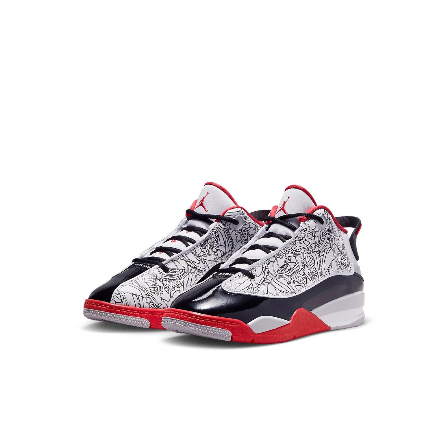 (PS) Air Jordan Dub Zero 'Varsity Red' 2022 DV1359-160 sold by KicksCrew product image thumbnail 3