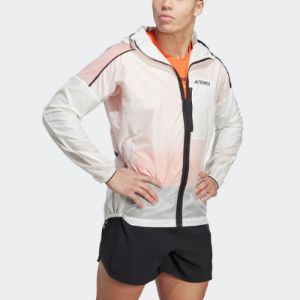 adidas Terrex Agravic Windweave Trail Running Windbreaker Jacket 'White' HT9389 sold by KicksCrew