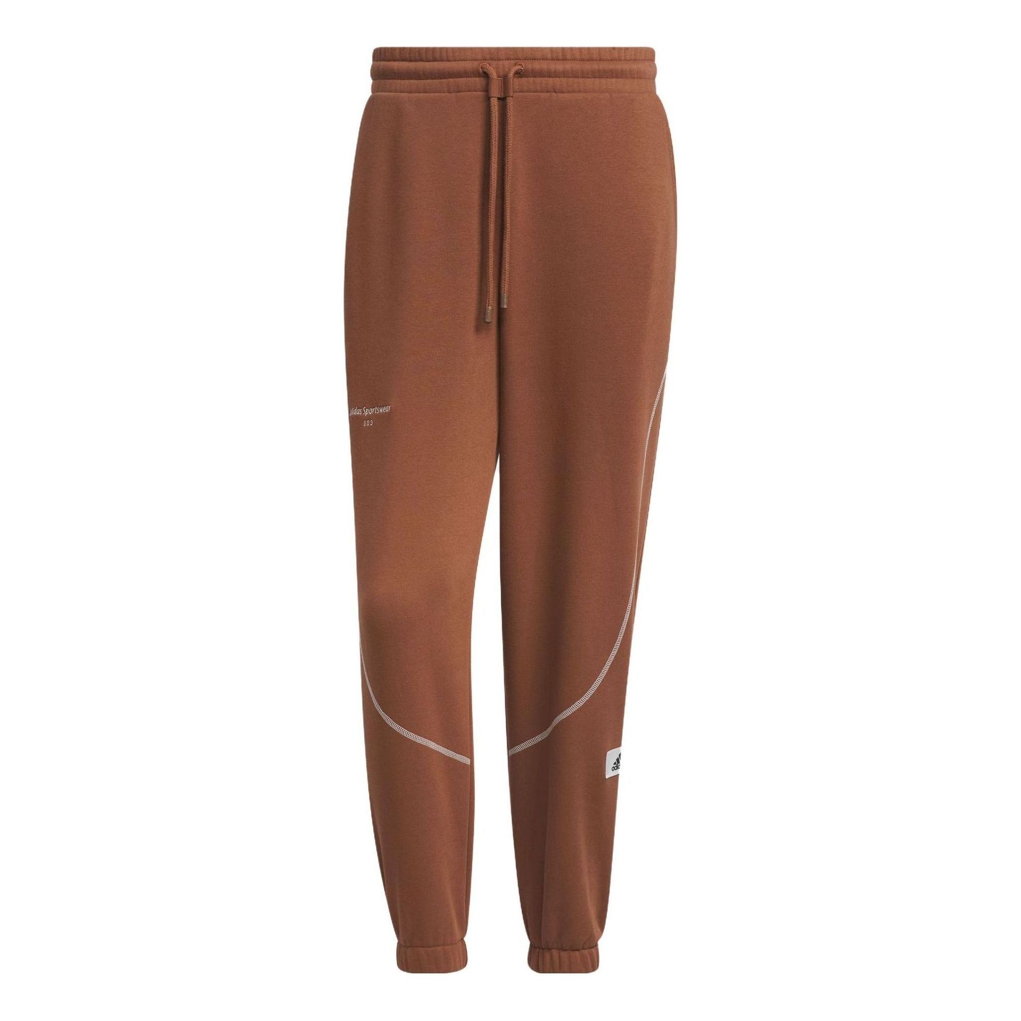 Adidas St Side Knit Pants 'Brown' IP4977 sold by KicksCrew