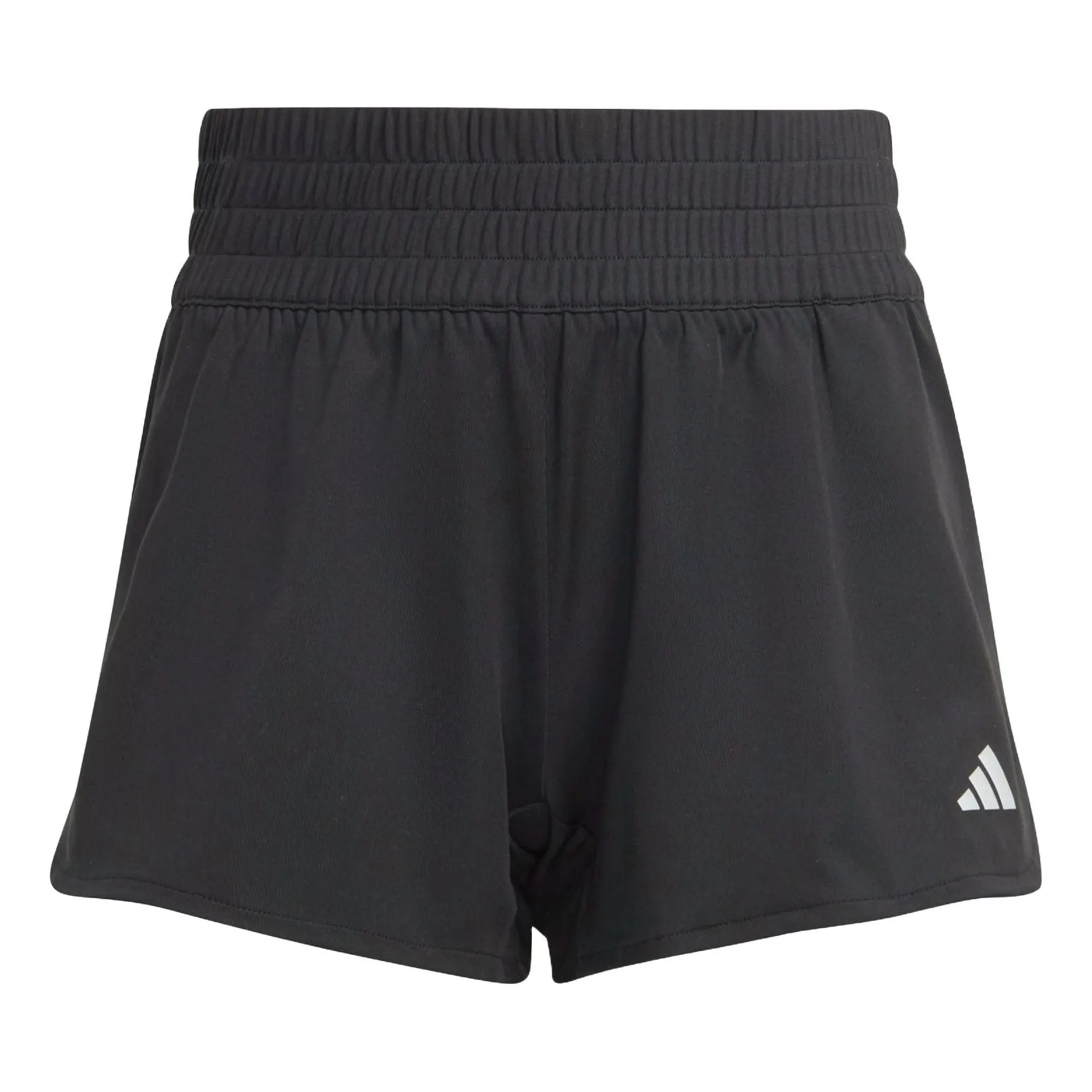 (GS) adidas Pacer Shorts Asia Sizing 'Black White' IQ4062 sold by KicksCrew