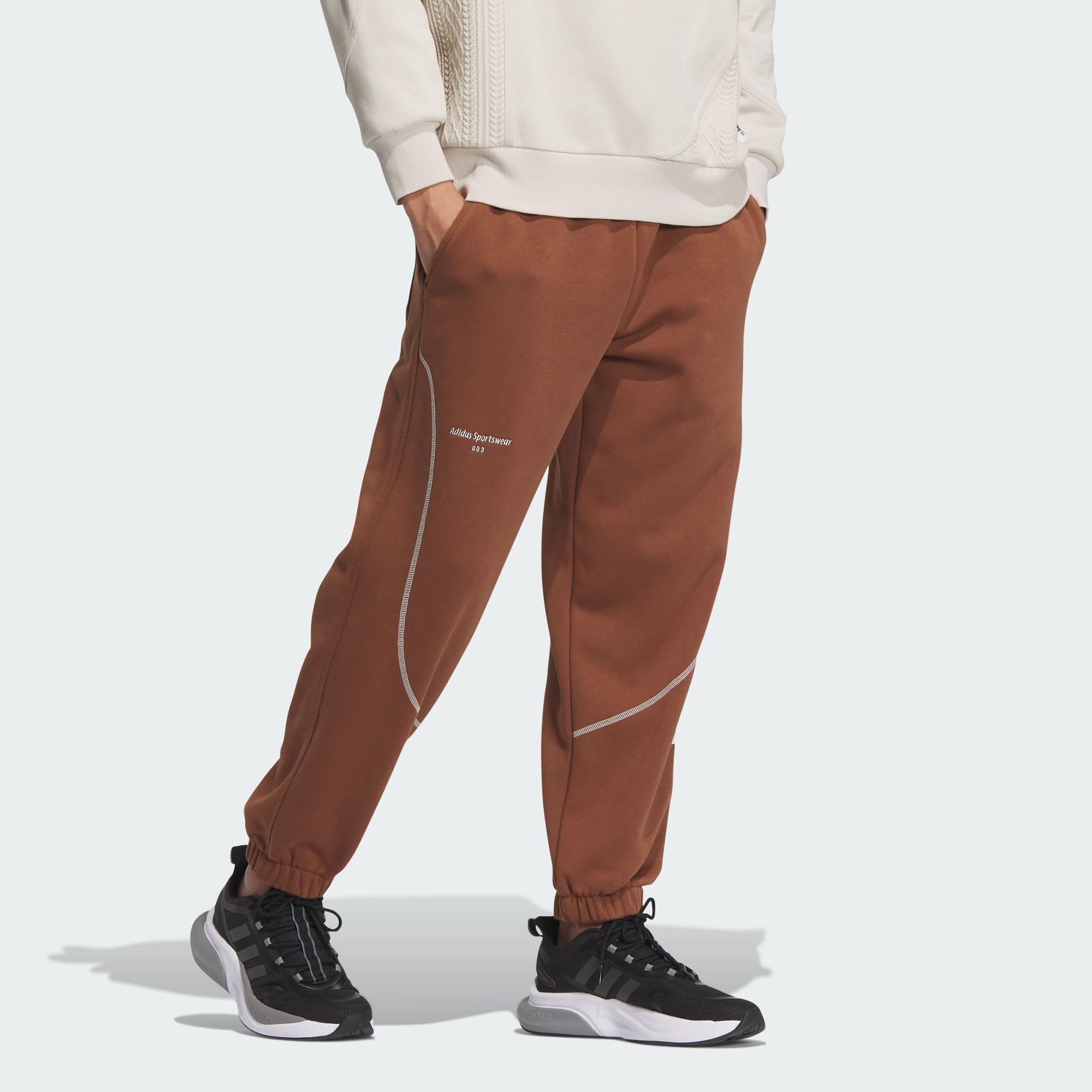 Adidas St Side Knit Pants 'Brown' IP4977 sold by KicksCrew product image thumbnail 5