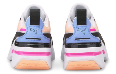 (WMNS) Puma Kosmo Rider Bright 'White Grey Violet' 384858-01 sold by KicksCrew