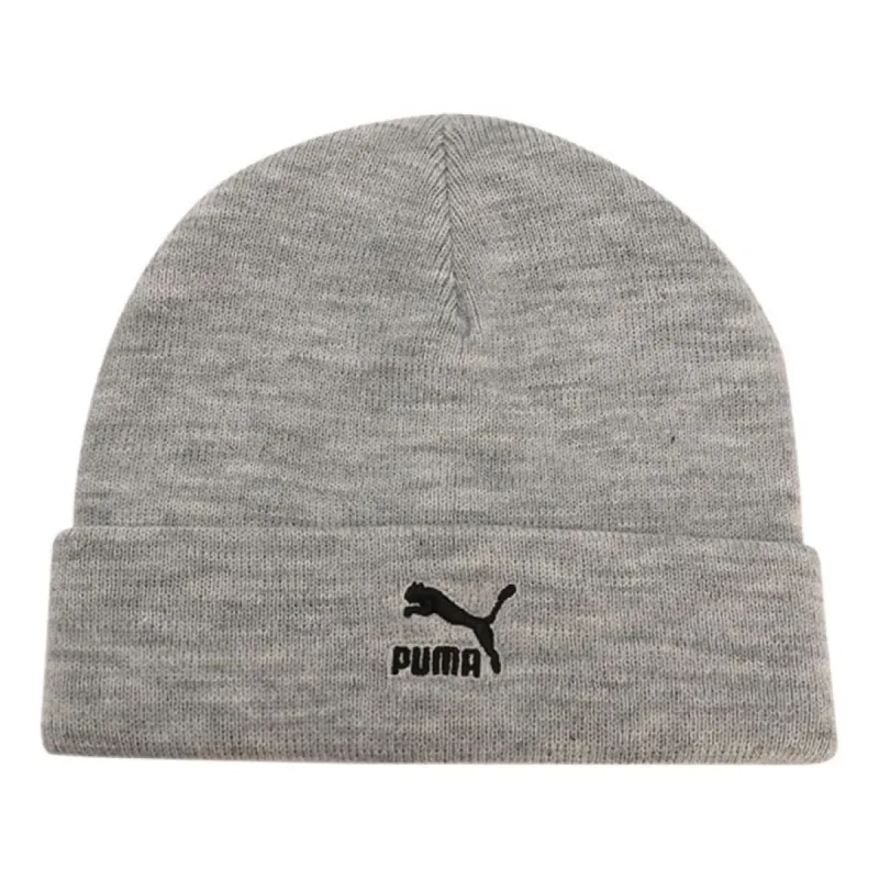 PUMA Archive Mid Fit Beanie 'Grey' 021740-02 sold by KicksCrew