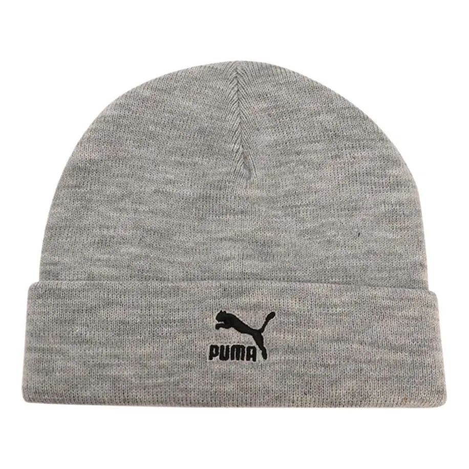 PUMA Archive Mid Fit Beanie 'Grey' 021740-02 sold by KicksCrew