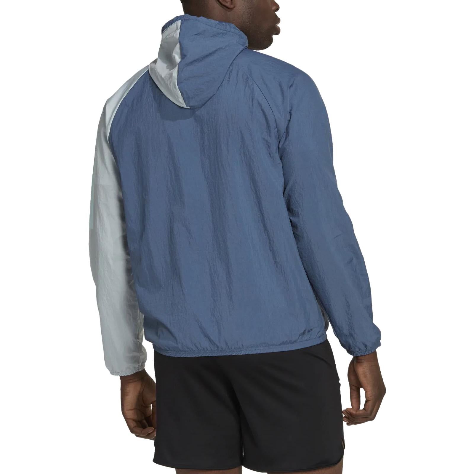adidas Training 1/2-Zip Colourblock Track Top 'Wonder Steel' HZ9707 sold by KicksCrew product image thumbnail 3