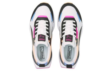 (WMNS) Puma Kosmo Rider Bright 'White Grey Violet' 384858-01 sold by KicksCrew