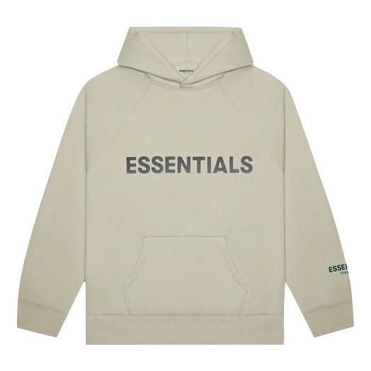 Fear of God Essentials FW20 Logo Hoodie 'Moss' 192250500206245 sold by KicksCrew