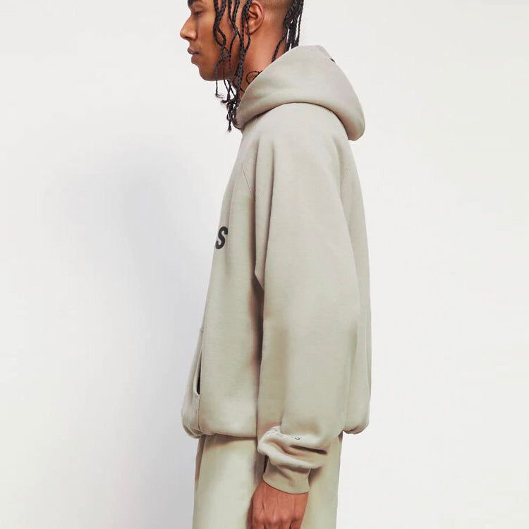 Fear of God Essentials FW20 Logo Hoodie 'Moss' 192250500206245 sold by KicksCrew product image thumbnail 4