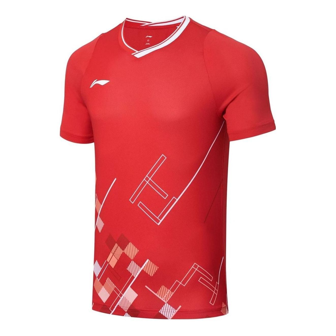 Li-Ning Graphic Badminton Competition T-shirt 'Red' AAYT057-2 sold by KicksCrew