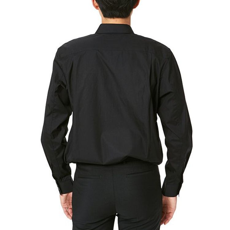 COMME des GARCONS PLAY Black Emblem Button Down 'Black' AZ-B004-051-1 sold by KicksCrew product image thumbnail 4