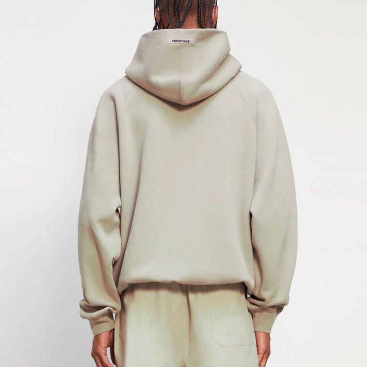 Fear of God Essentials FW20 Logo Hoodie 'Moss' 192250500206245 sold by KicksCrew product image thumbnail 3