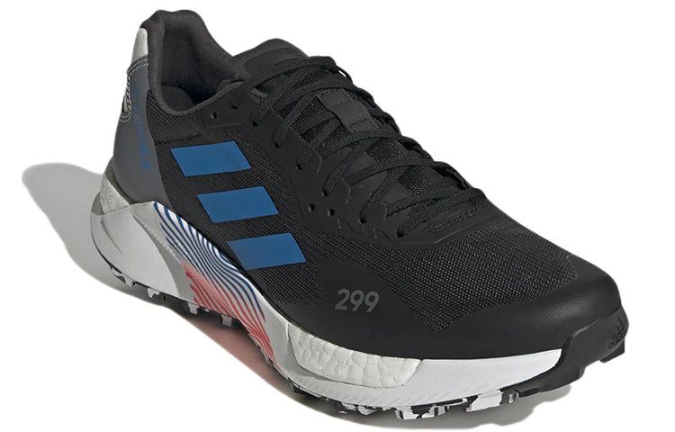 adidas Terrex Agravic Ultra Trail 'Black Blue Rush' H03179 sold by KicksCrew product image thumbnail 3