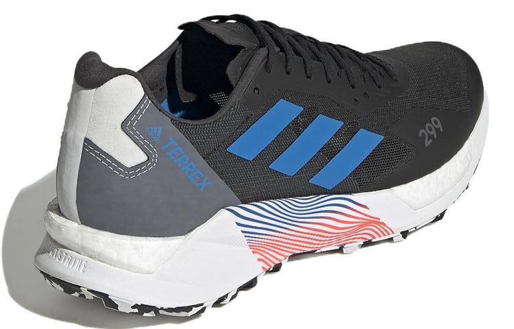 adidas Terrex Agravic Ultra Trail 'Black Blue Rush' H03179 sold by KicksCrew product image thumbnail 4