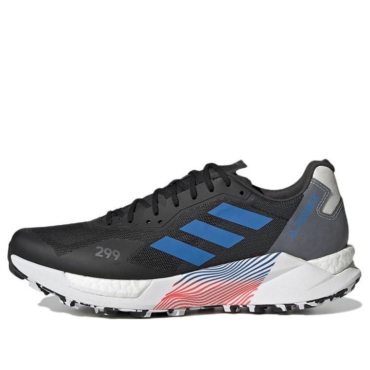 adidas Terrex Agravic Ultra Trail 'Black Blue Rush' H03179 sold by KicksCrew