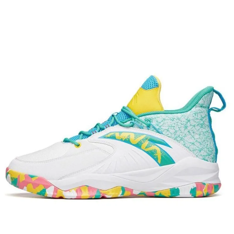 ANTA Lingji 'White Green Yellow' 112141148R-9 sold by KicksCrew