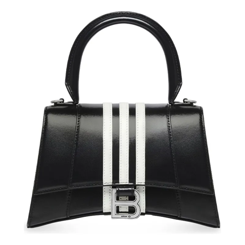 (WMNS) Balenciaga x adidas Hourglass Small Handbag 'Black' 593546210MA1091 sold by KicksCrew