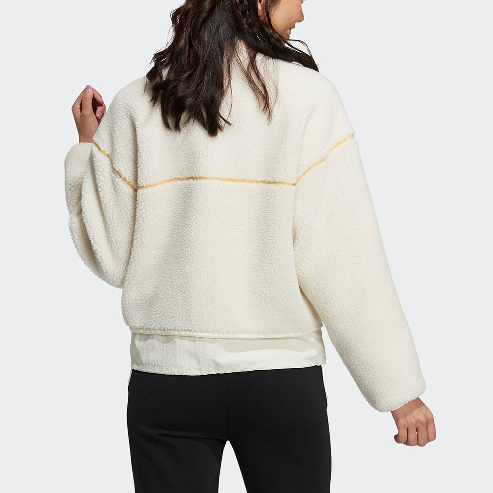 (WMNS) adidas Neo Adventure Sport Jacket 'White' HG9034 sold by KicksCrew product image thumbnail 4