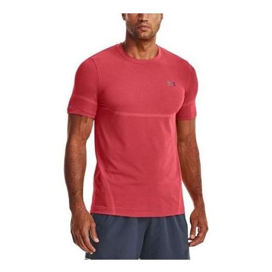 Under Armour Rush Seamless Legacy T-shirt 'Red' 1376781-638 sold by KicksCrew