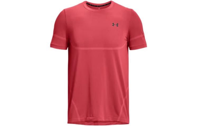 Under Armour Rush Seamless Legacy T-shirt 'Red' 1376781-638 sold by KicksCrew product image thumbnail 2
