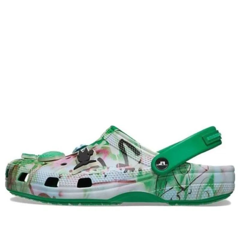 Crocs x Futura Laboratories Classic Clog 'Green Ivy' 209622-3WH sold by KicksCrew