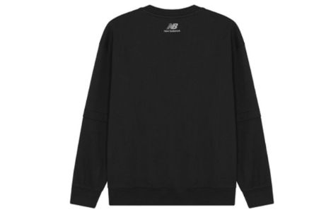 New Balance Casual Lifestyle Sweatshirt 'Black' AMT21369-BK sold by KicksCrew